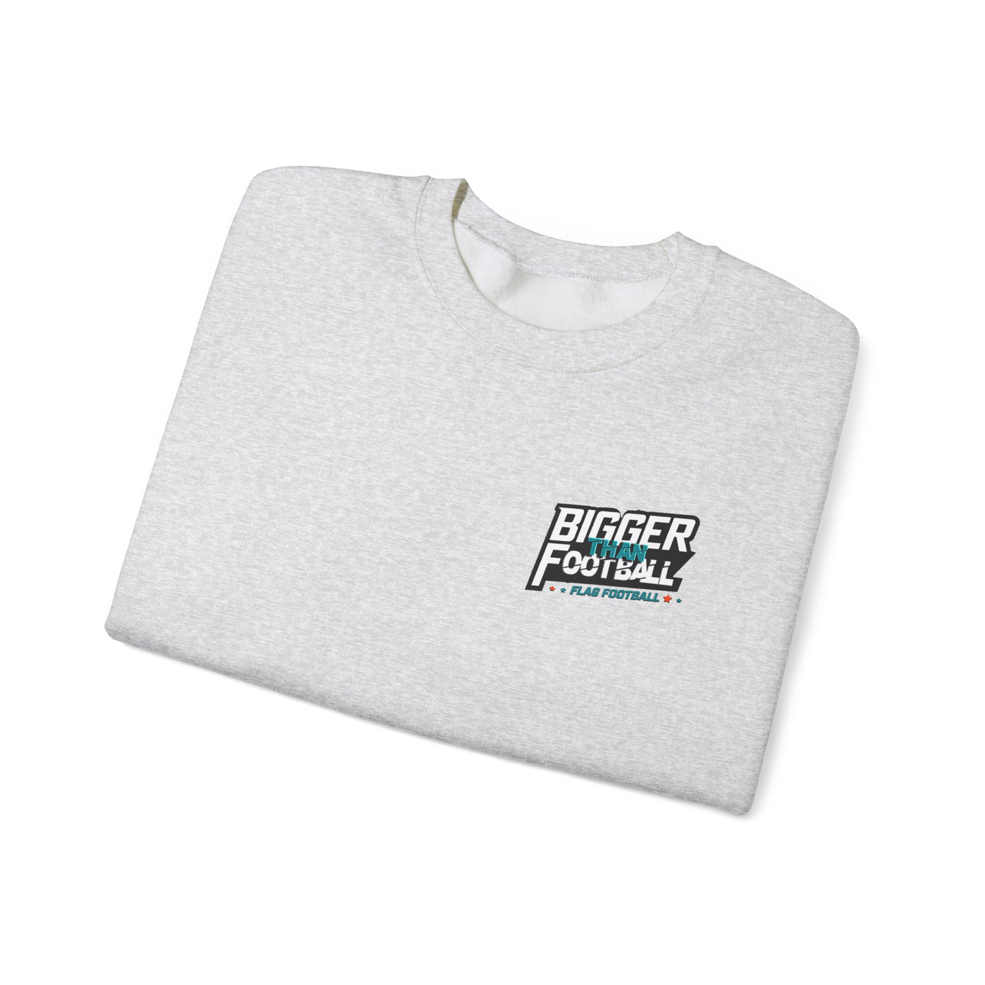 Bigger Football Unisex Heavy Blend Crewneck Sweatshirt