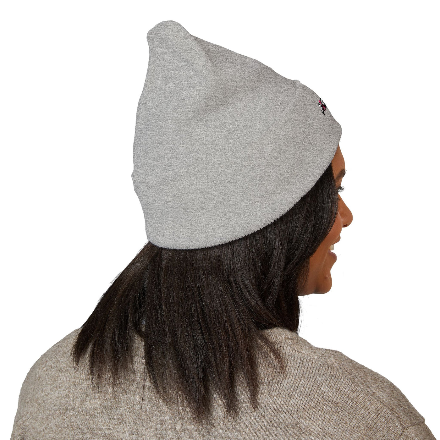 Pink Ribbon Classic Cuffed Beanie