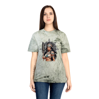 Vibrant Warrior Unisex Color Blast T-Shirt - Bold Statement Tee