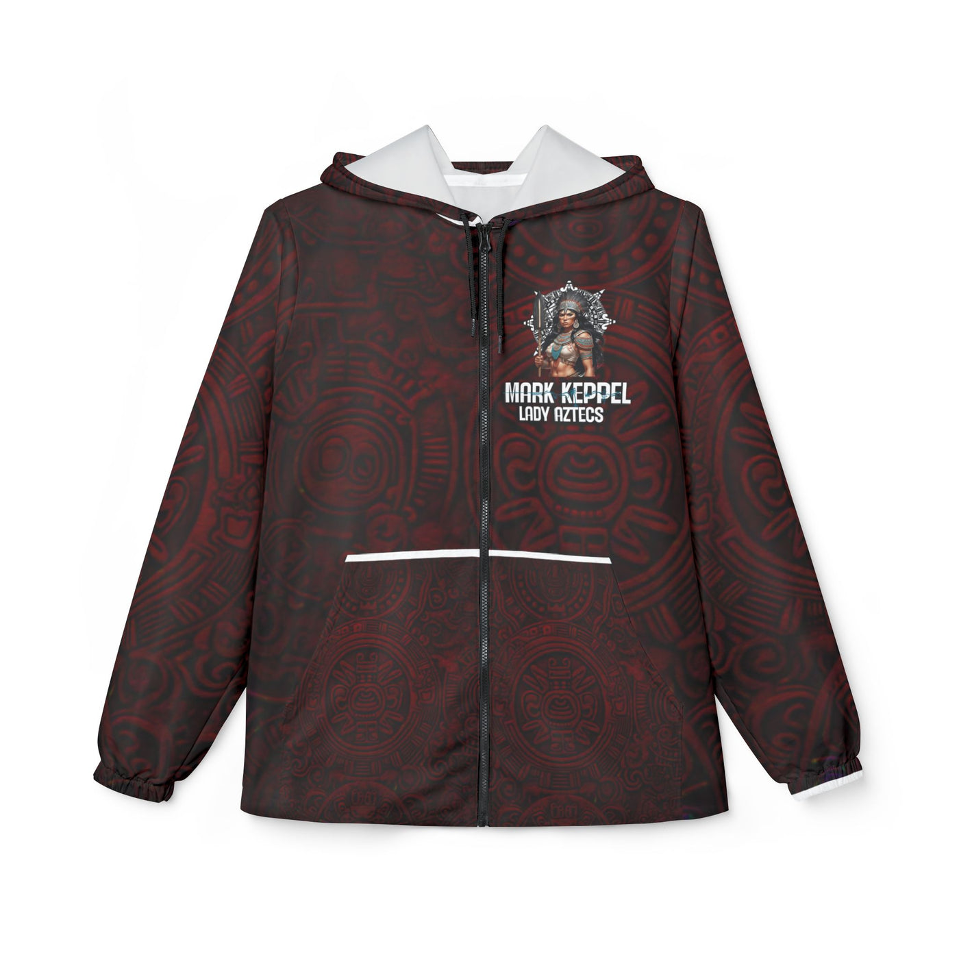 Aztec-Inspired Windbreaker Jacket - Mark Keppel Design