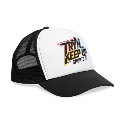 Active Sports Mesh Cap - 'Tryn Keep Up' Trucker Hat for Sports Enthusiasts