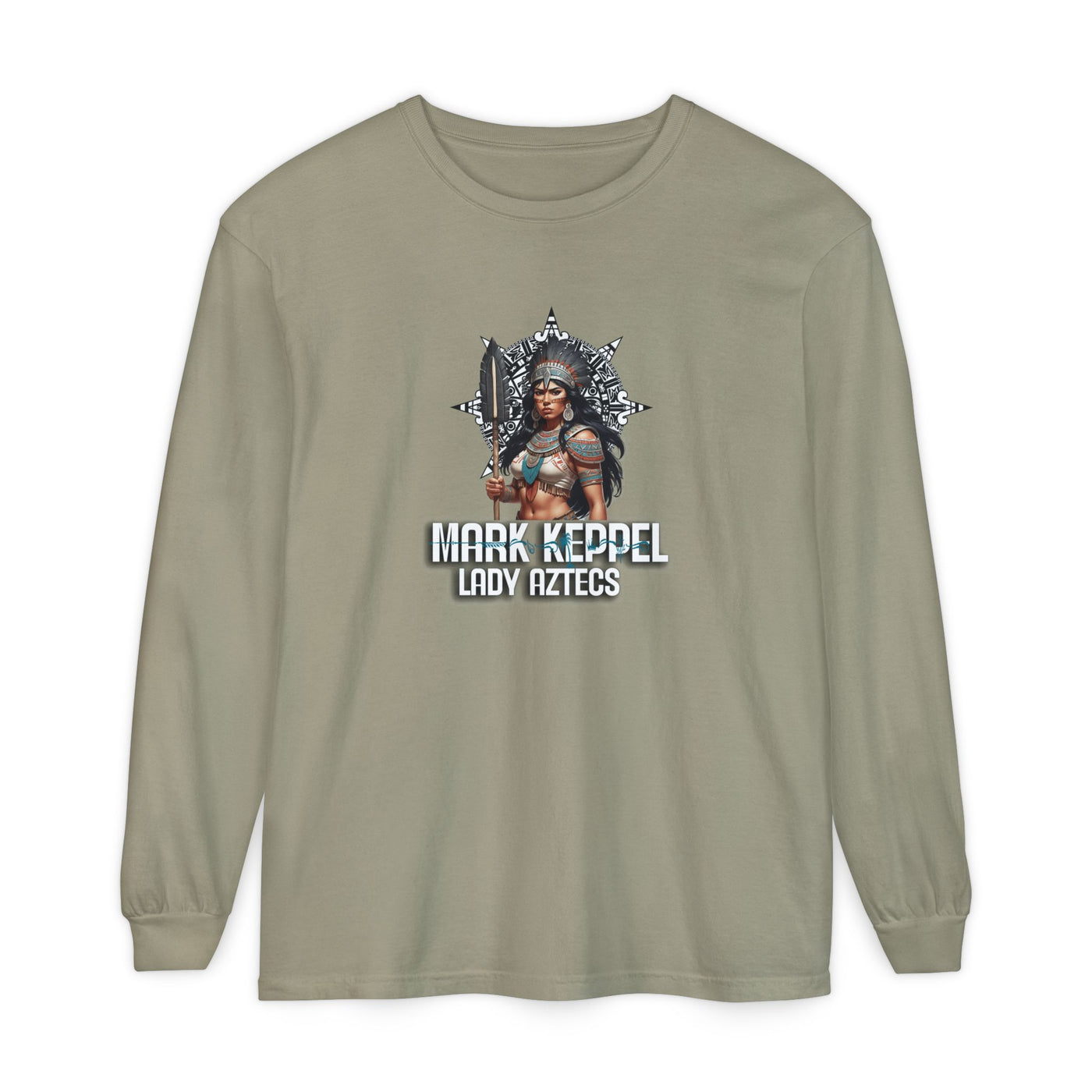 Mark Keppel Lady Aztecs Unisex Garment-Dyed Long Sleeve T-Shirt
