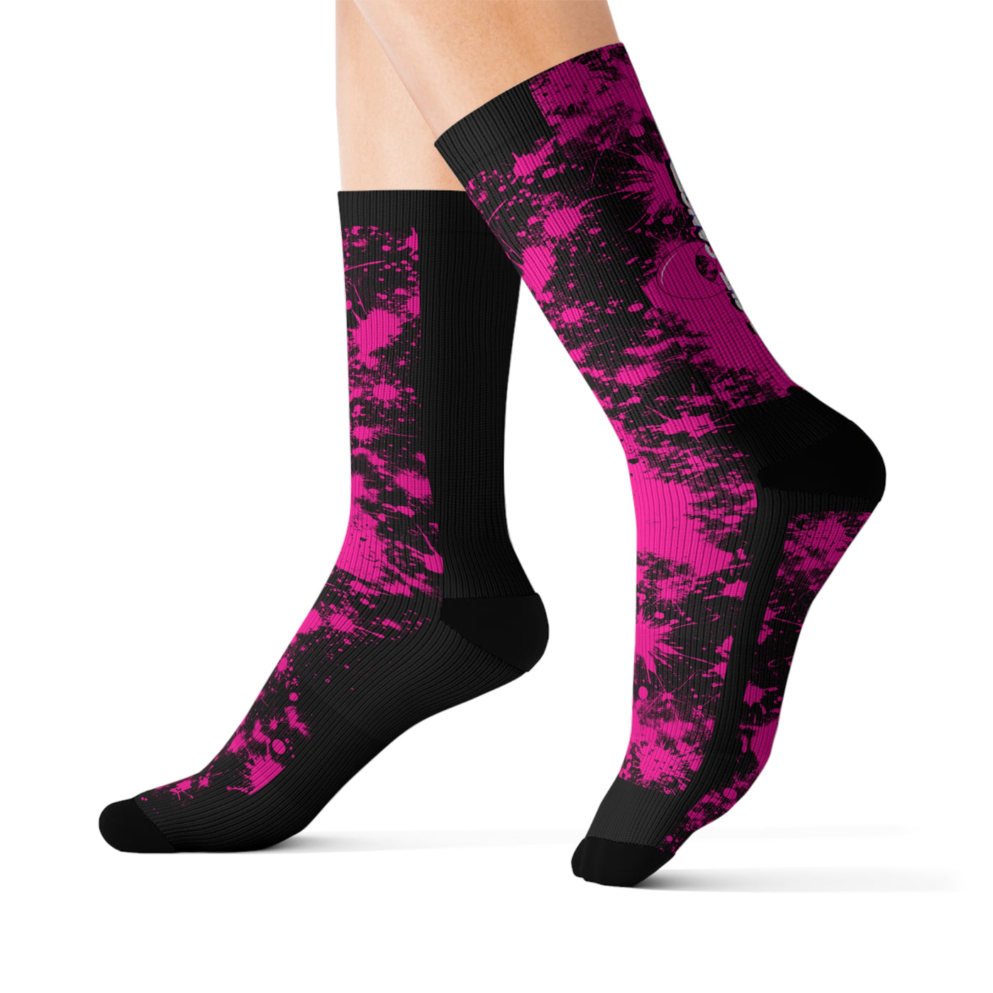 Fight Cancer Sublimation Socks