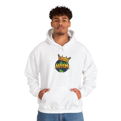 HMN Crown Graphic Unisex Heavy Blend™ Hoodie - Comfortable Streetwear for Everyday Style