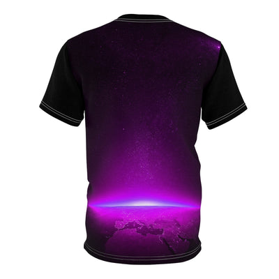 Cosmic Alien Unisex Cut & Sew Tee - Perfect for Sci-Fi Lovers