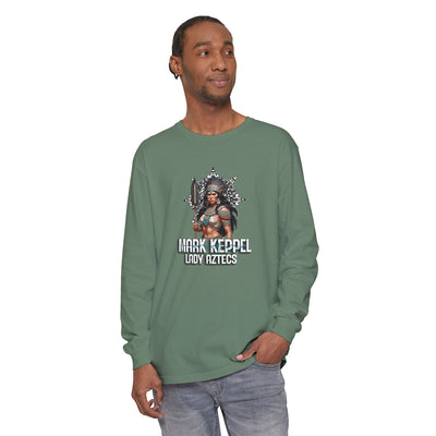 Mark Keppel Lady Aztecs Unisex Garment-Dyed Long Sleeve T-Shirt