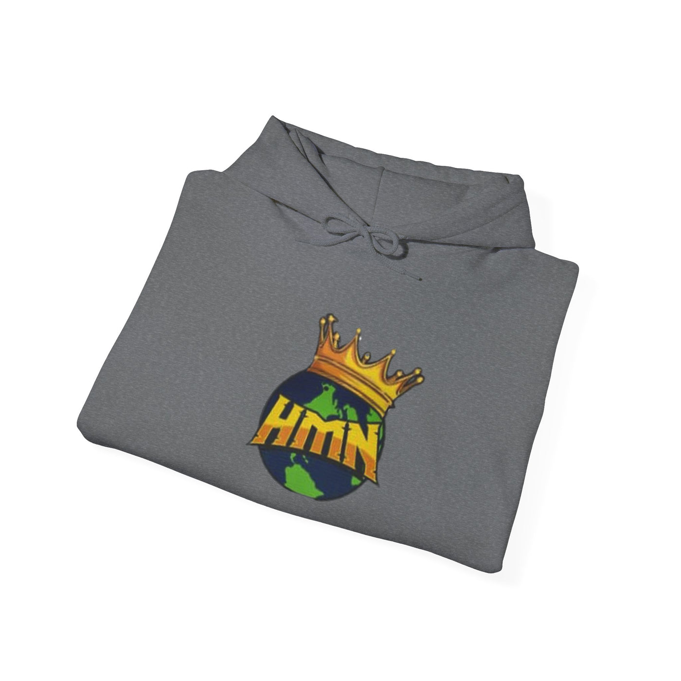 HMN Crown Graphic Unisex Heavy Blend™ Hoodie - Comfortable Streetwear for Everyday Style