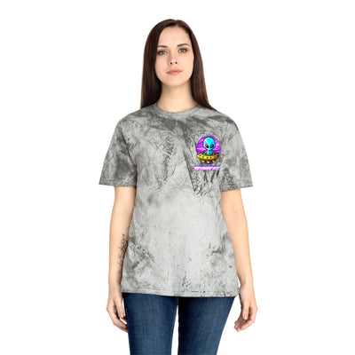 Colorful Alien Graphic Unisex T-Shirt - Perfect for Festivals & Casual Wear