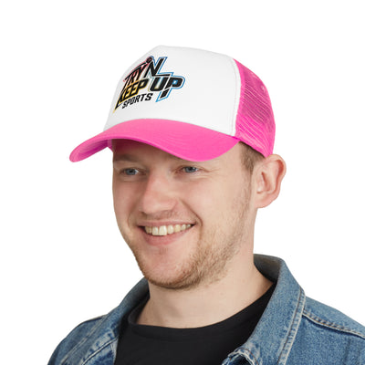 Active Sports Mesh Cap - 'Tryn Keep Up' Trucker Hat for Sports Enthusiasts