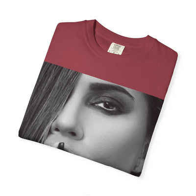 Courtnay Unisex Shhh Graphic T-shirt | Trendy Black and White Design