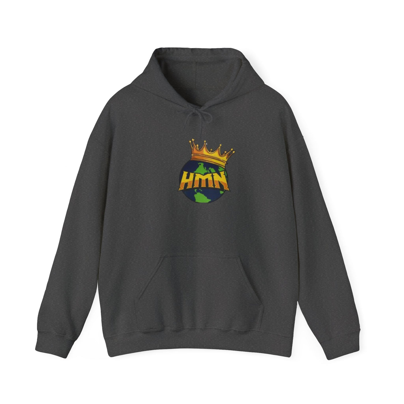 HMN Crown Graphic Unisex Heavy Blend™ Hoodie - Comfortable Streetwear for Everyday Style