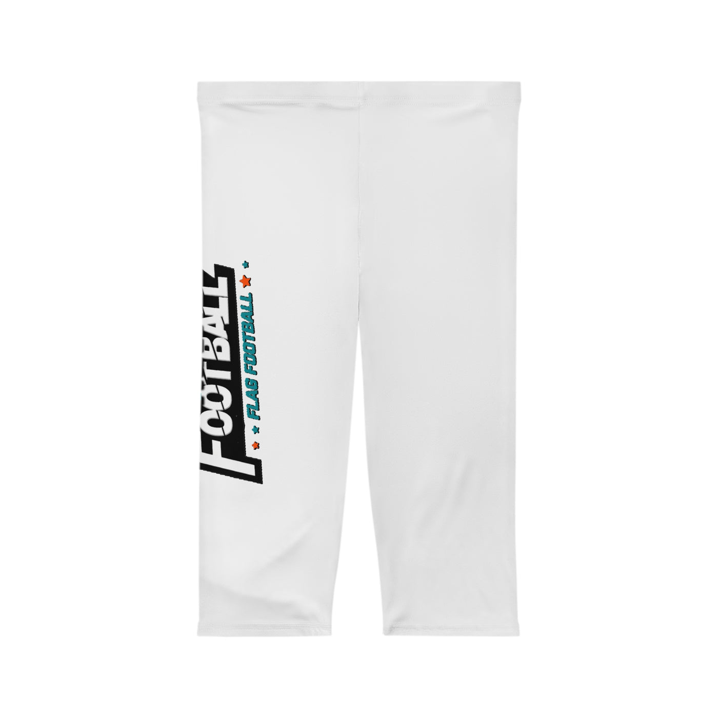 Bigger Than Football Women’s Capri Leggings - Stylish Activewear for Sports Enthusiasts