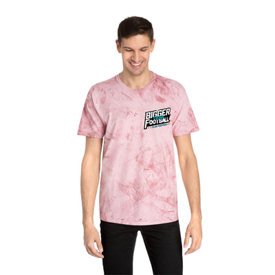 Bigger Football Unisex Tie-Dye T-Shirt - Color Blast Style