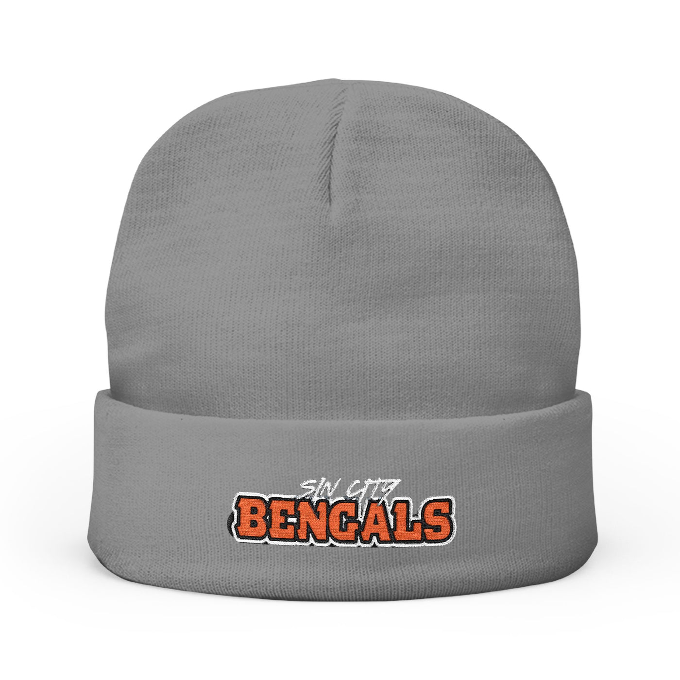 Sin City Bengals Knit Beanie (Embroidery)