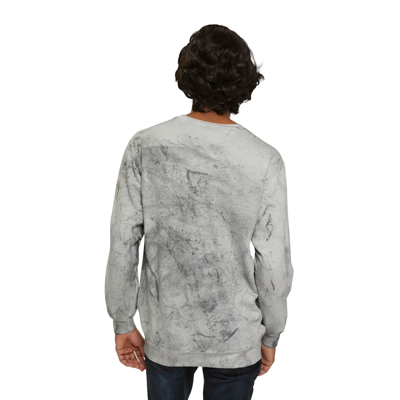Color Blast Alien Crewneck Sweatshirt – Fun Unisex Apparel for UFO Enthusiasts
