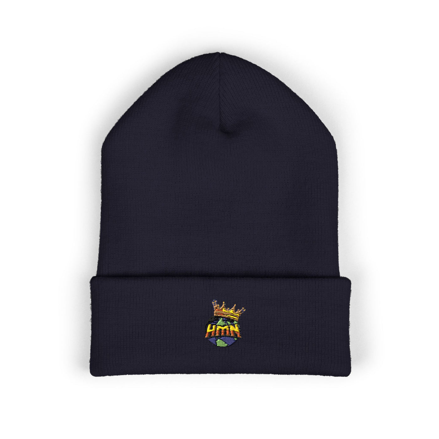 HMN Classic Cuffed Beanie (Embroidery)