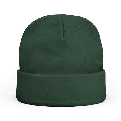 Bigger Football Knit Beanie - Stylish Embroidered Winter Hat