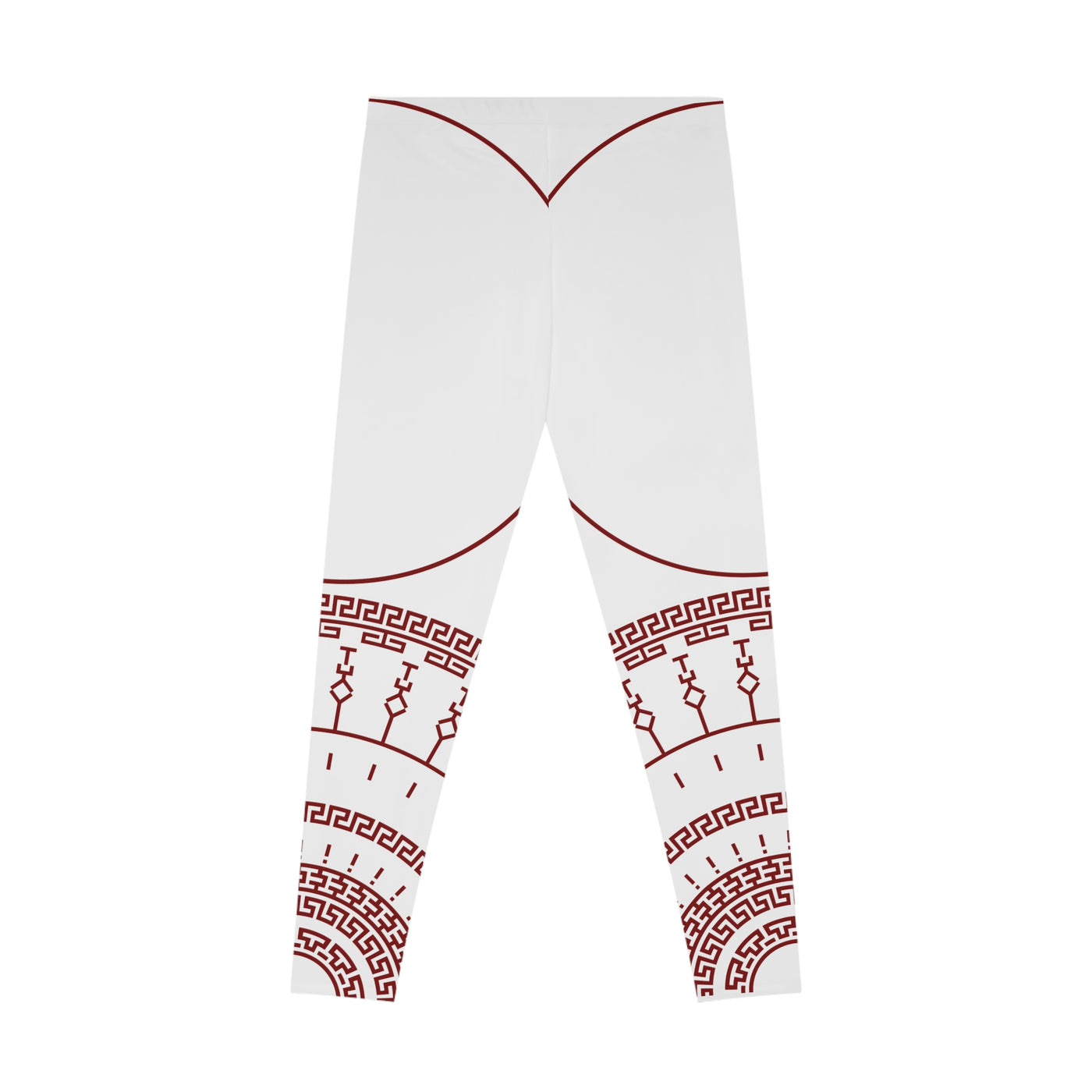 Aztecs Stylish Stretchy Leggings with Geometric Design