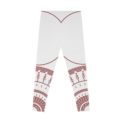 Aztecs Stylish Stretchy Leggings with Geometric Design