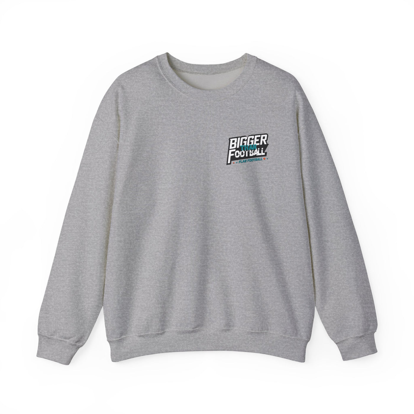 Bigger Football Unisex Heavy Blend Crewneck Sweatshirt