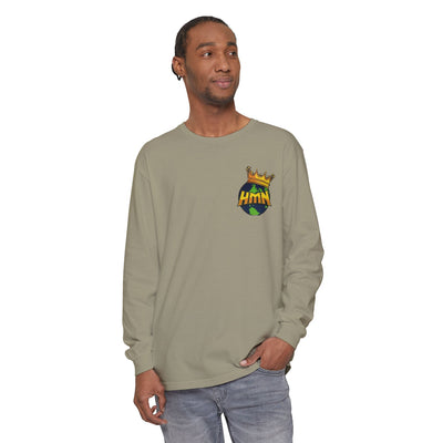 Unisex Garment-dyed Long Sleeve T-Shirt