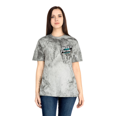 Bigger Football Unisex Tie-Dye T-Shirt - Color Blast Style