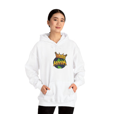 HMN Crown Graphic Unisex Heavy Blend™ Hoodie - Comfortable Streetwear for Everyday Style