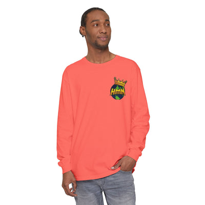 Unisex Garment-dyed Long Sleeve T-Shirt