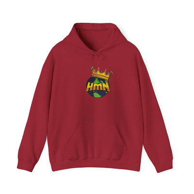 HMN Crown Graphic Unisex Heavy Blend™ Hoodie - Comfortable Streetwear for Everyday Style