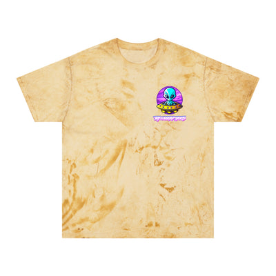 Colorful Alien Graphic Unisex T-Shirt - Perfect for Festivals & Casual Wear