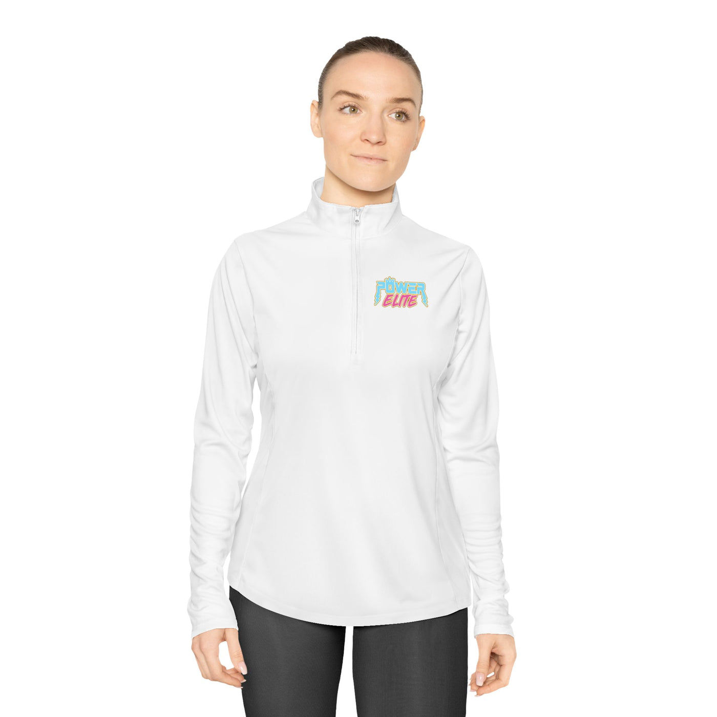 Power Elite Ladies Quarter-Zip Pullover