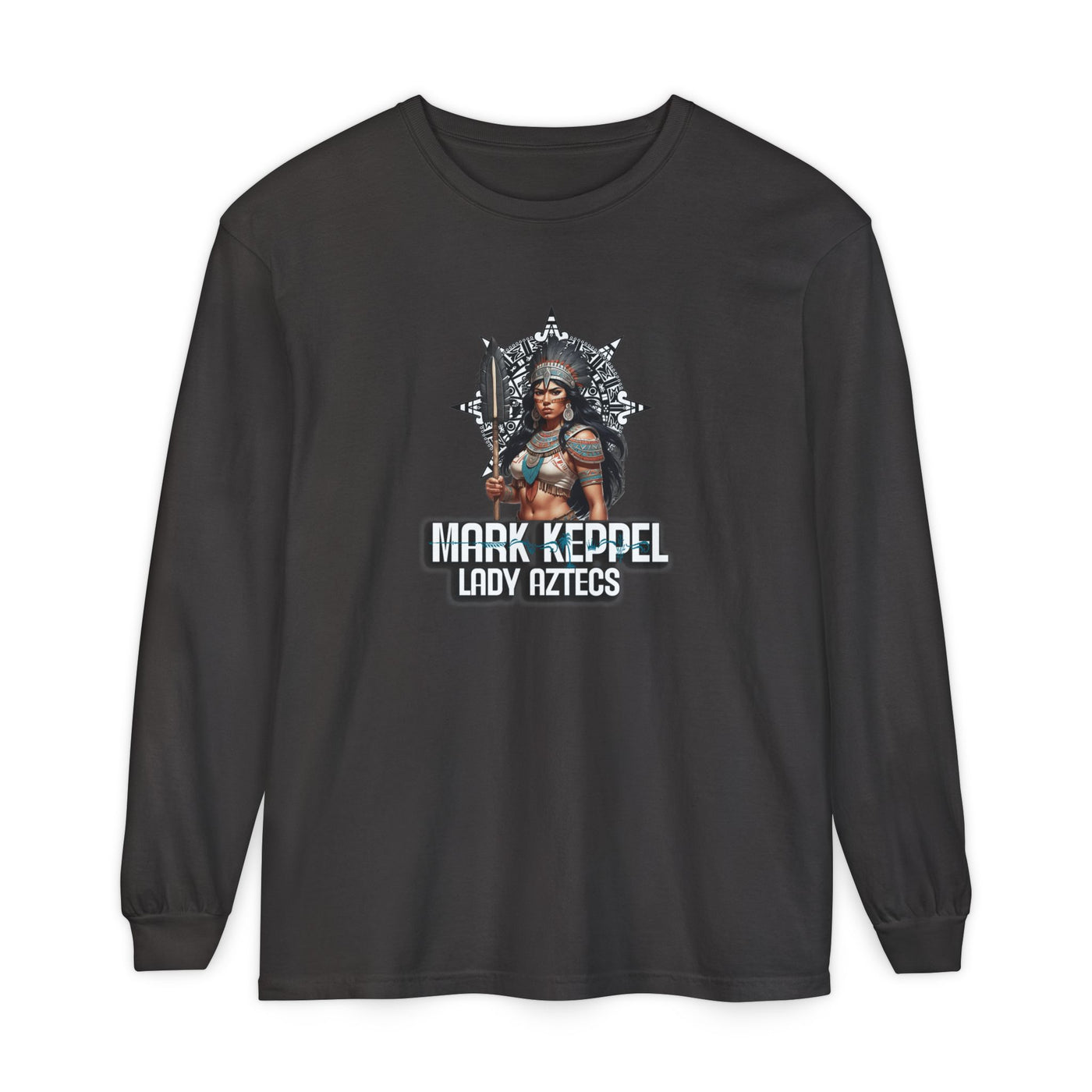 Mark Keppel Lady Aztecs Unisex Garment-Dyed Long Sleeve T-Shirt