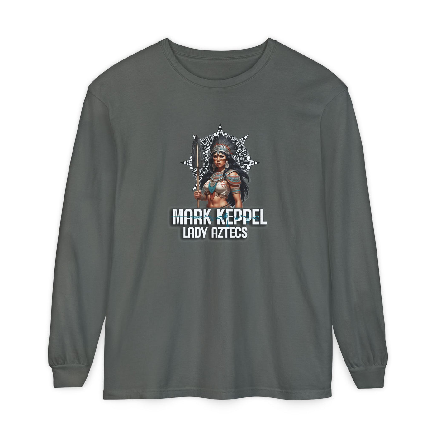 Mark Keppel Lady Aztecs Unisex Garment-Dyed Long Sleeve T-Shirt
