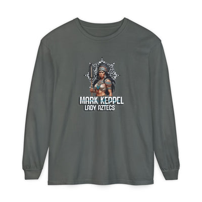 Mark Keppel Lady Aztecs Unisex Garment-Dyed Long Sleeve T-Shirt