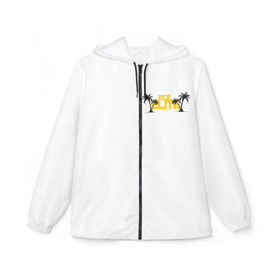 ECE White Windbreaker Jacket