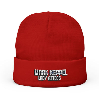Lady Aztecs Knit Beanie (Embroidery)