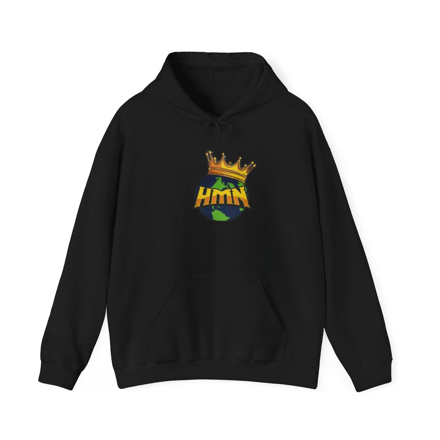 HMN Crown Graphic Unisex Heavy Blend™ Hoodie - Comfortable Streetwear for Everyday Style
