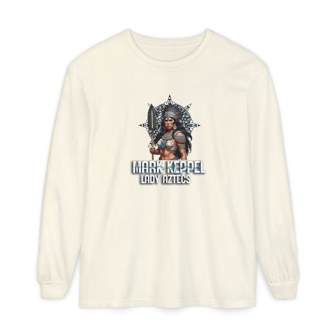 Mark Keppel Lady Aztecs Unisex Garment-Dyed Long Sleeve T-Shirt