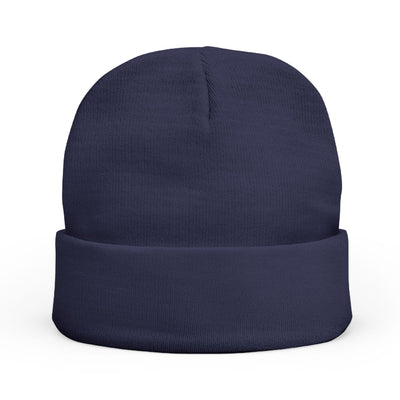 Bigger Football Knit Beanie - Stylish Embroidered Winter Hat