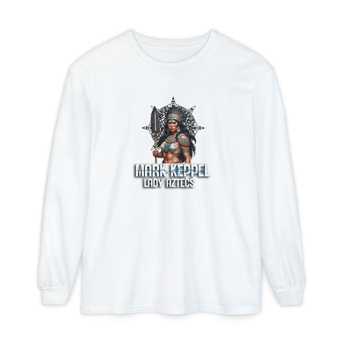 Mark Keppel Lady Aztecs Unisex Garment-Dyed Long Sleeve T-Shirt