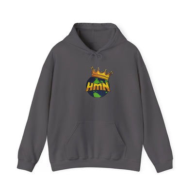 HMN Crown Graphic Unisex Heavy Blend™ Hoodie - Comfortable Streetwear for Everyday Style