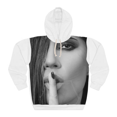 Courtnay Unisex Pullover Hoodie with Bold Graphic Design