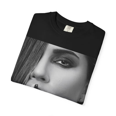 Courtnay Unisex Shhh Graphic T-shirt | Trendy Black and White Design