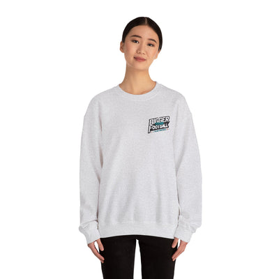 Bigger Football Unisex Heavy Blend Crewneck Sweatshirt