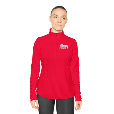 Power Elite Ladies Quarter-Zip Pullover