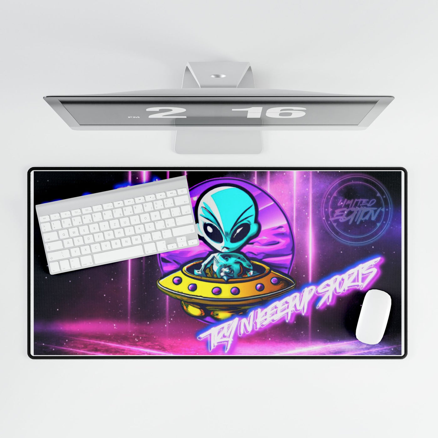 Limited Edition Alien Desk Mat - We Are Next Level