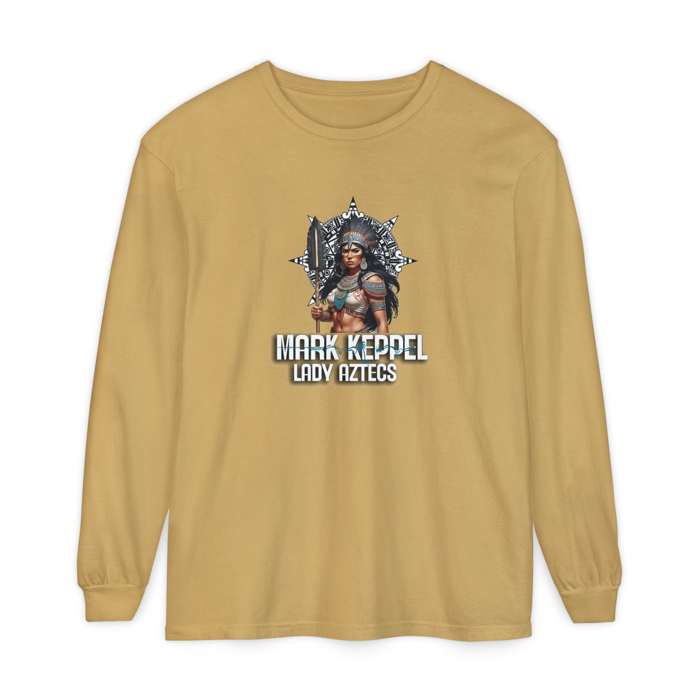 Mark Keppel Lady Aztecs Unisex Garment-Dyed Long Sleeve T-Shirt