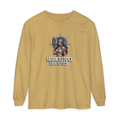 Mark Keppel Lady Aztecs Unisex Garment-Dyed Long Sleeve T-Shirt