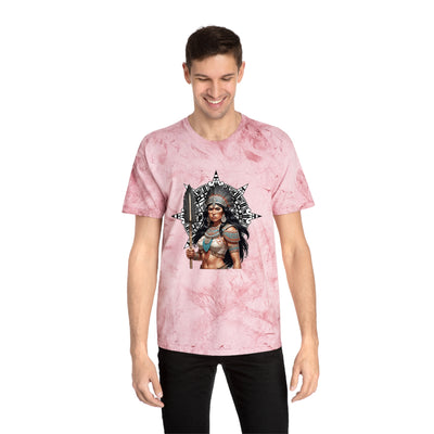 Vibrant Warrior Unisex Color Blast T-Shirt - Bold Statement Tee