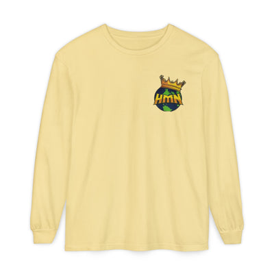 Unisex Garment-dyed Long Sleeve T-Shirt